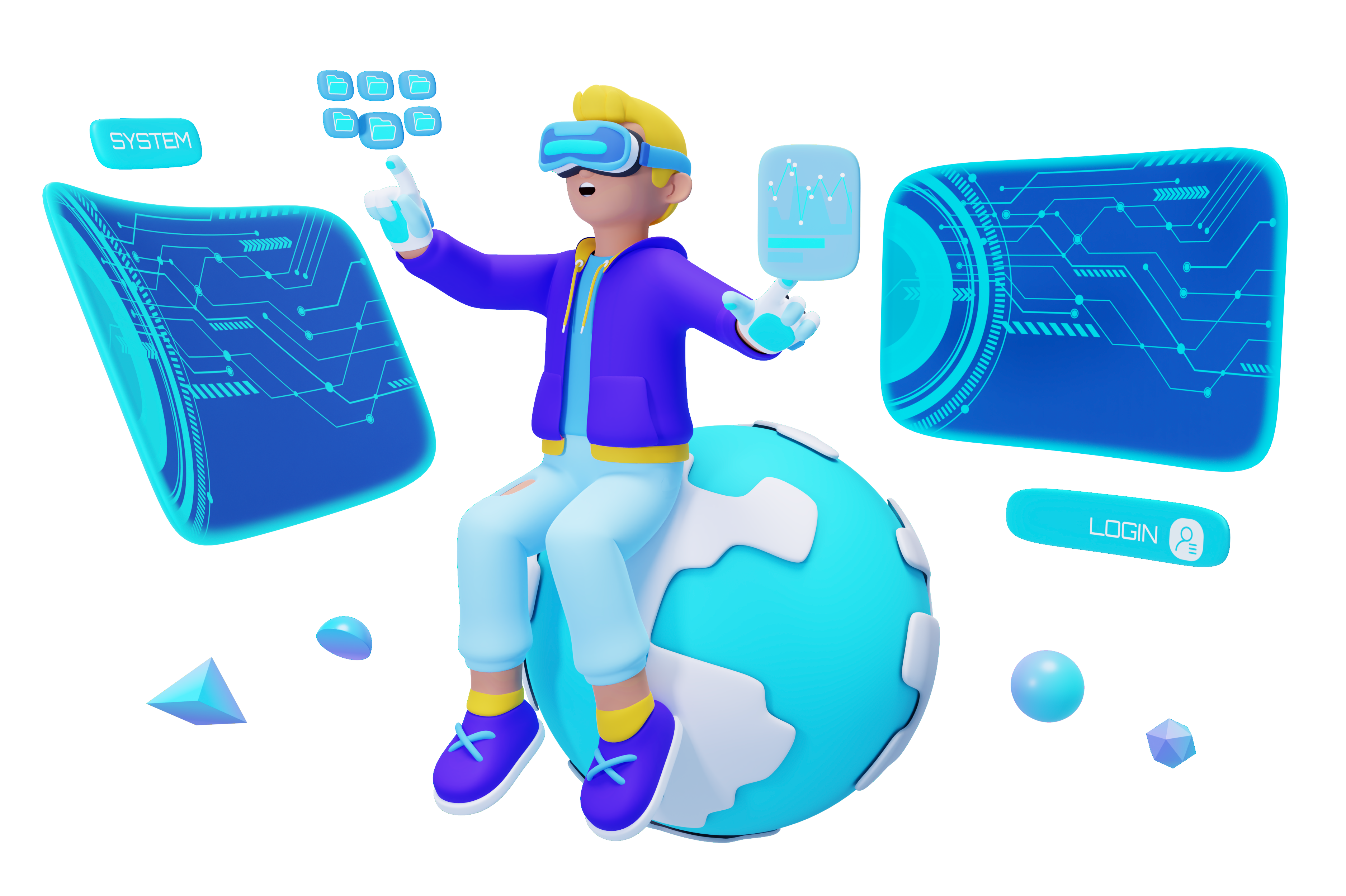 IT Solutions Illustration